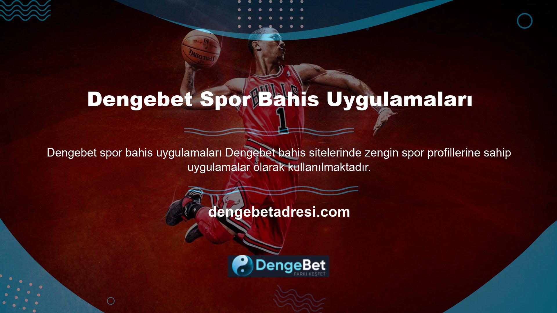 Spor bölümü sayesinde site her kullanıcıya makul bir spor seçeneği sunabilmektedir